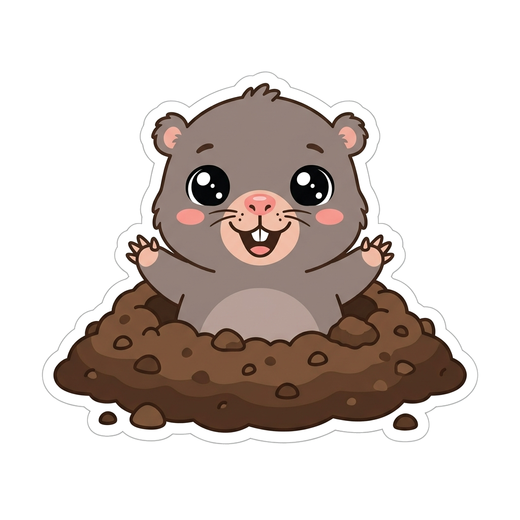 Cute Mole